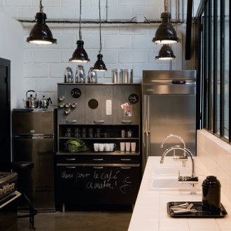 Η θέση του ψυγείου στην κουζίνα σοφίτας