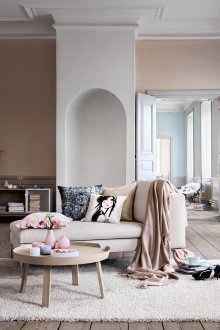 Ανοιχτό ροζ εσωτερικό