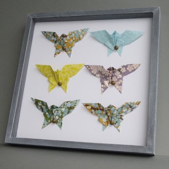 Πίνακας με πεταλούδες
