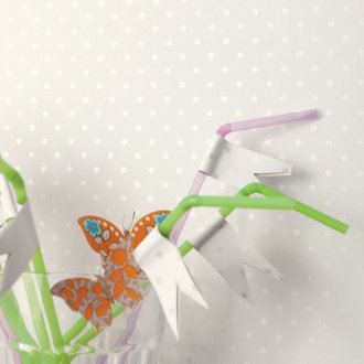 Ξυλόγλυπτες πεταλούδες για διακόσμηση