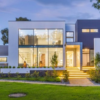 Υψηλής τεχνολογίας σπίτι σχεδιαστών