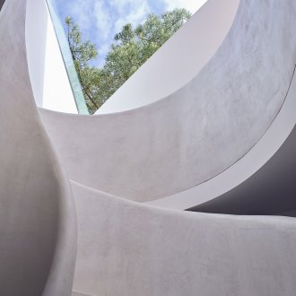 Υψηλής τεχνολογίας σπίτι σκάλες