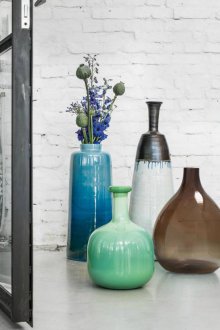 Γυαλισμένο βάζο δαπέδου