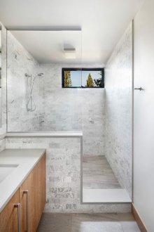 Ντους χωρίς διαιρέτη με διαμέρισμα