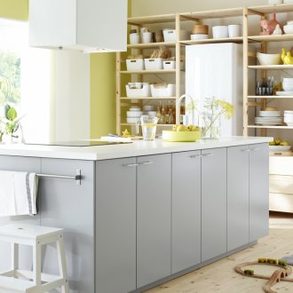 Ανοίξτε το σύστημα αποθήκευσης στην κουζίνα