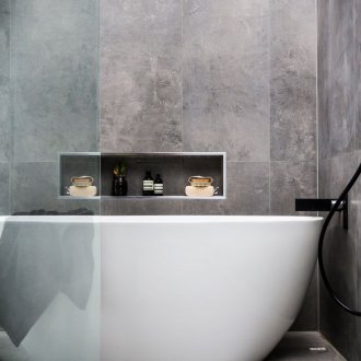 Γκρίζο μπάνιο 7 τ.μ. m