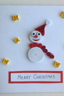 Χιονάνθρωπος από χαρτί