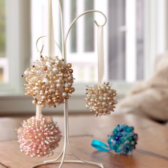 Χειροτεχνία για το νέο έτος από χάντρες