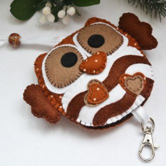 Δαχτυλίδι από τσόχα ως δώρο για το νέο έτος