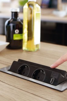 Κρυμμένη ηλεκτρική πρίζα