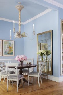 Provence μπλε σαλόνι