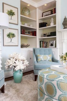 Ανοιχτό μπλε σαλόνι