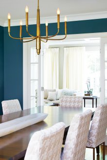 Σκούρο μπλε σαλόνι