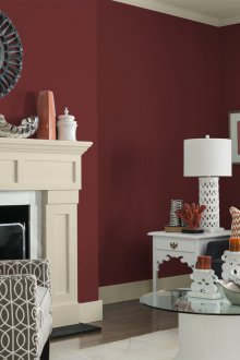 Βουρδούνιο σαλόνι