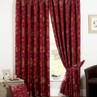 Κουρτίνες Βουργουνδίας