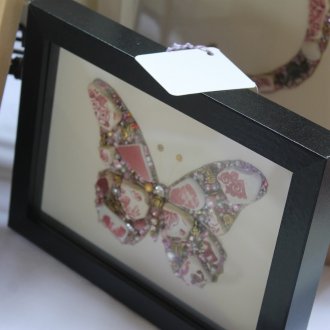 Τέχνη από ψηφιδωτά και χάντρες στο εσωτερικό