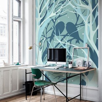 Τοιχογραφία σε σκανδιναβικό στιλ