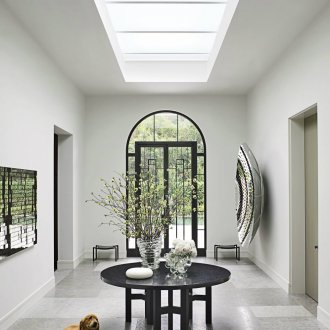Large entrance hall in a private house