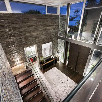 Διάδρομος σε ιδιωτική κατοικία σε στιλ αρτ νουβό