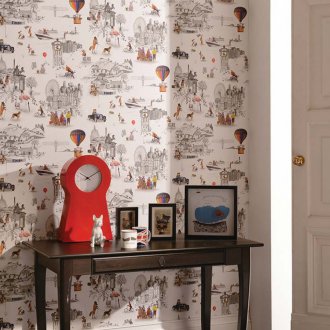 Ταπετσαρία για παιδιά στο θέμα του ταξιδιού