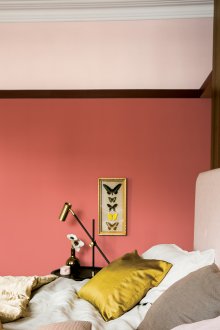 Mariposas en la decoración de la pared