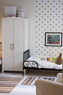 Παιδικό κρεβάτι από σφυρήλατο σίδερο