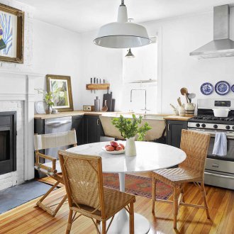 Κουζίνα 14 τ.μ. m με τζάκι