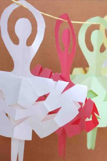 Νιφάδες χιονιού Μπαλαρίνες