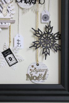 Μαύρο χαρτί νιφάδα