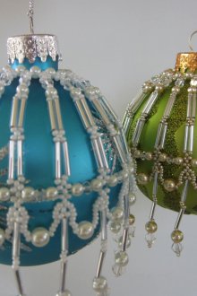 Διακόσμηση μπάλας για χάντρες