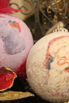 Χριστουγεννιάτικα δέντρα διακοσμήσεις vintage