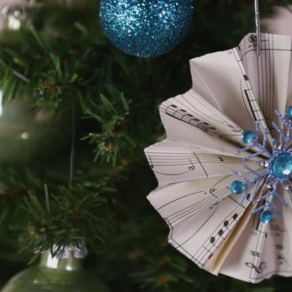 Χειροτεχνία από χαρτί για το νέο έτος