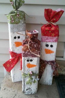 Χειροτεχνία από ξύλο για το νέο έτος