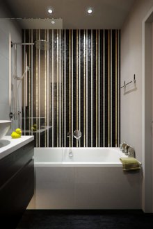 Μπάνιο χωρίς τουαλέτα με ντους βροχής