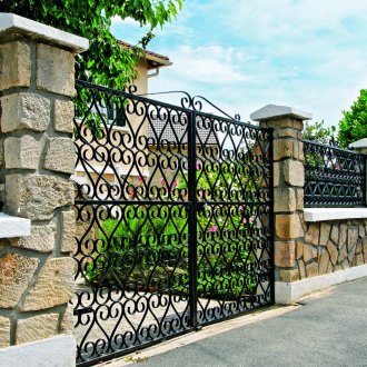 Τέχνη σφυρηλάτηση φράχτη