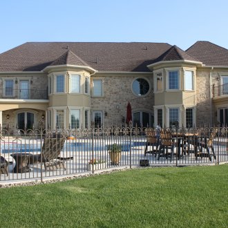 Μεταλλικό σφυρήλατο φράχτη