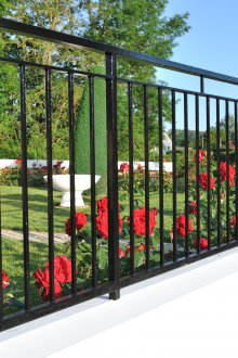 Σφυρήλατο φράχτη από χάλυβα