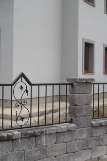 Σφυρηλατημένο διακοσμητικό φράχτη