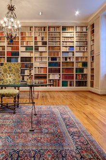 Ιταλική βιβλιοθήκη στυλ σπίτι