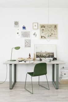 Helder accent in het interieur
