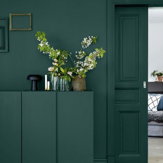 Σκούρο πράσινο χρώμα στο εσωτερικό