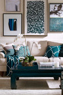 Tiffany συνδυασμό χρωμάτων στο εσωτερικό