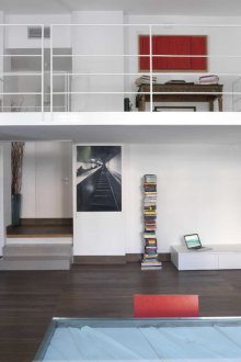 Tosidig leilighet med lyse aksenter