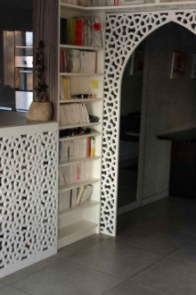 Ανατολή στυλ τόξο στο εσωτερικό