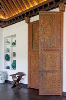 Oriental πόρτα στυλ