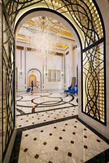 Εσωτερικό σε μοντέρνο ανατολίτικο ύφος.