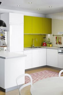 Φωτεινό χρώμα ελιάς στο εσωτερικό