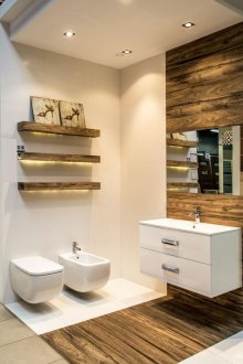 Φωτιστικά ράφια μπάνιου