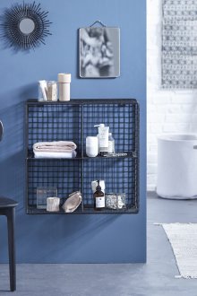 Τα ράφια ματιών στο μπάνιο