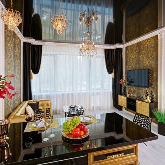 Κλασικό σαλόνι οροφής στυλ